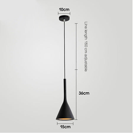 Modern hanging bedside lamp