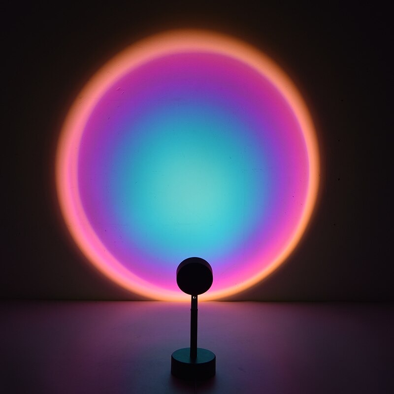 Sunset lamp with 16 colours