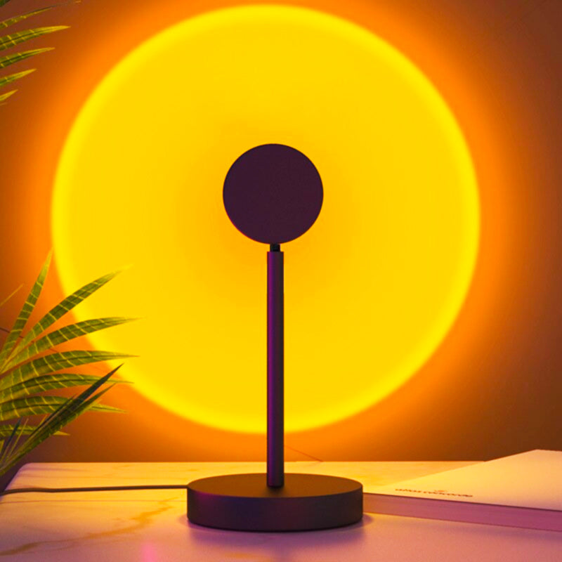 Sunset lamp with 16 colours
