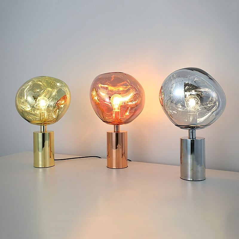 Lava ball design bedside lamp