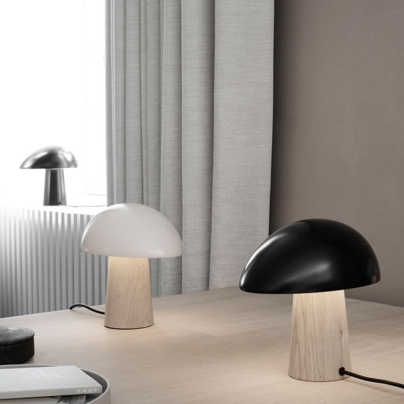 Design mushroom bedside lamp