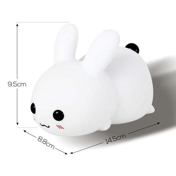 Rabbit bedside lamp for children