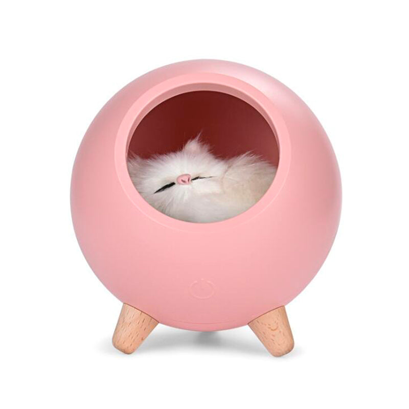 Cat cordless children's bedside lamp