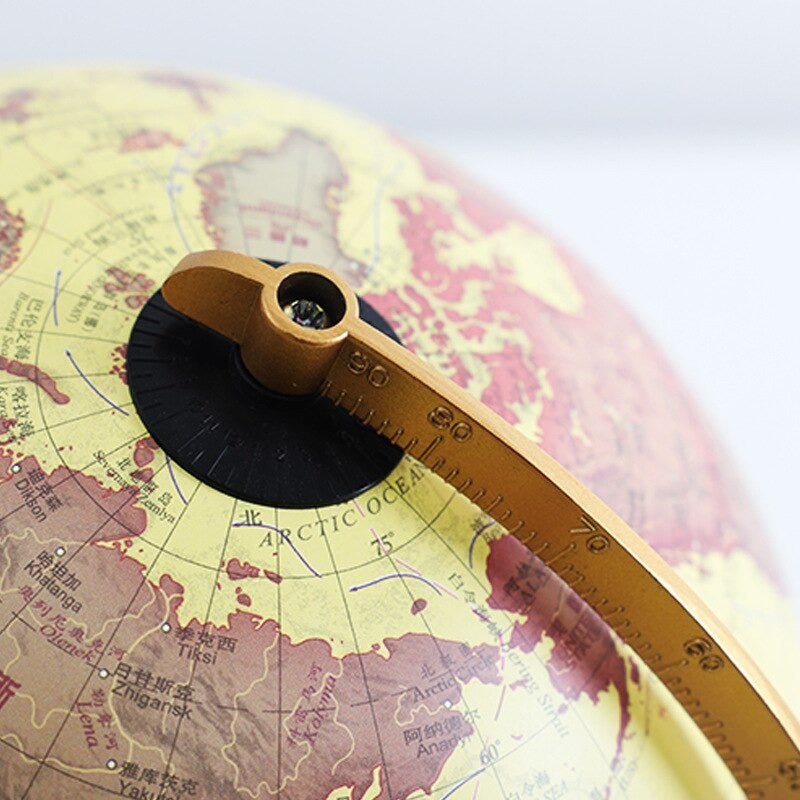 Globe retro design bedside lamp