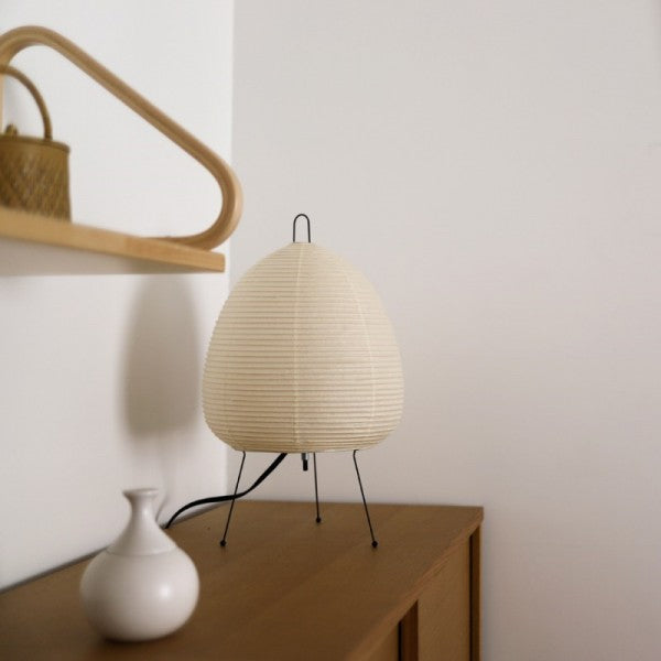 Akari Japanese bedside lamp