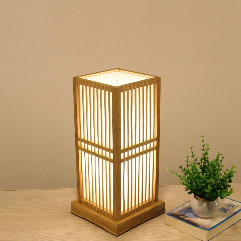 Tatami Japanese bedside lamp
