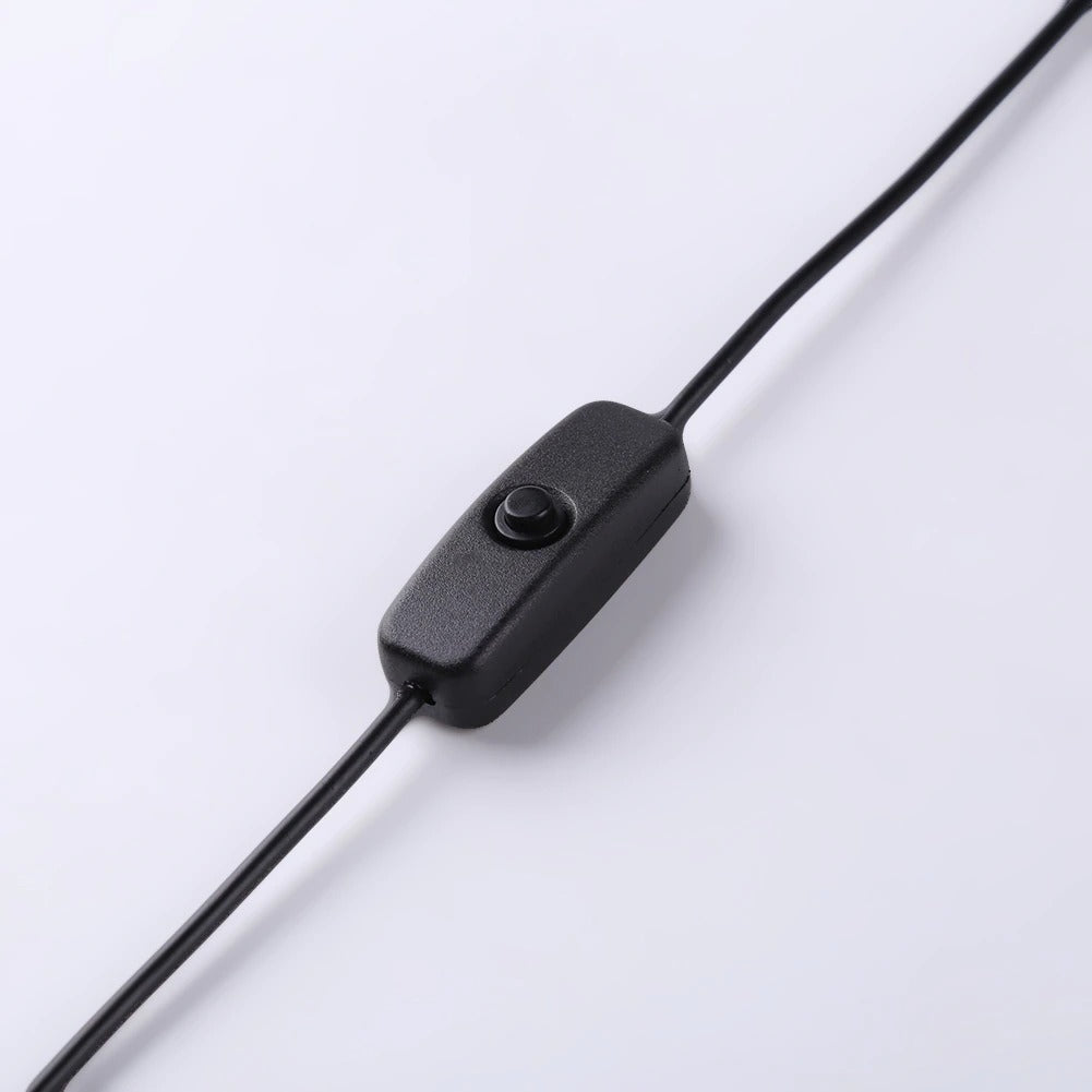 Spiral LED bedside lamp