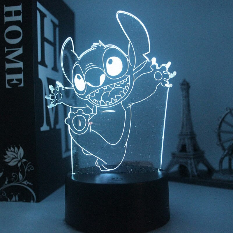 Stitch LED bedside lamp
