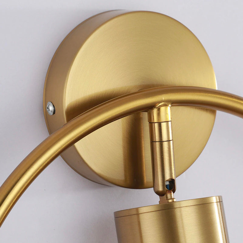 Design circle wall bedside lamp