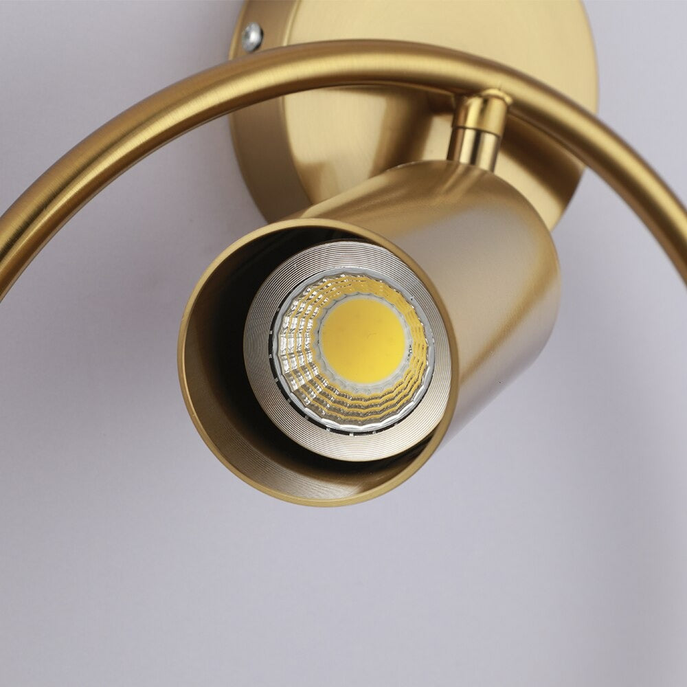 Design circle wall bedside lamp