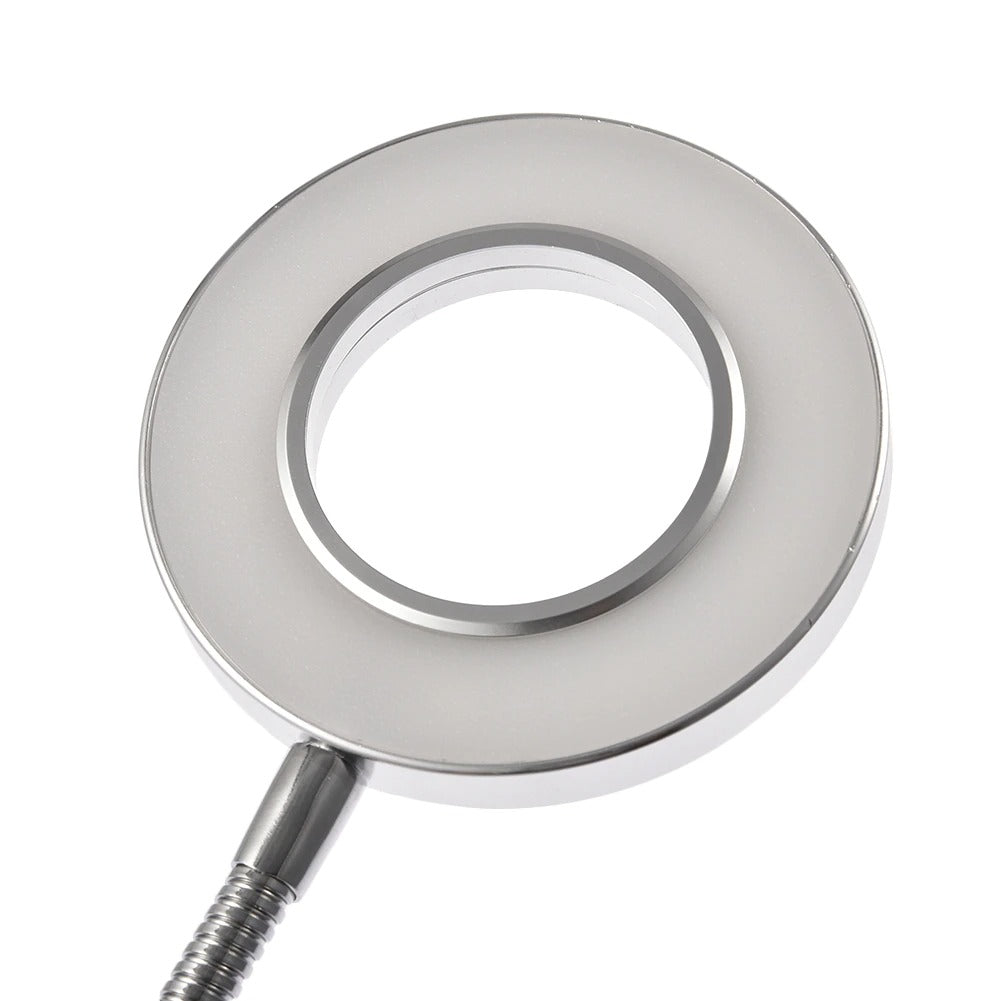 Round LED wall bedside lamp