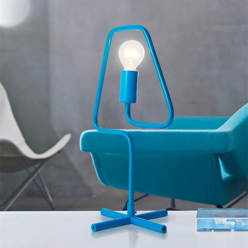 Original colourful wall bedside lamp
