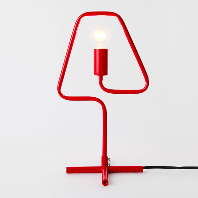 Original colourful wall bedside lamp