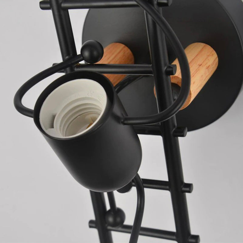 Industrial original wall bedside lamp