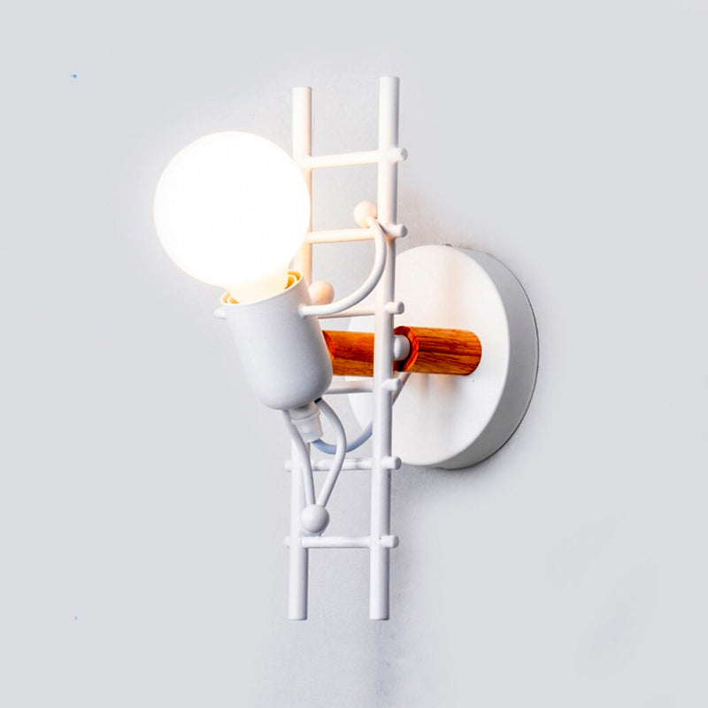 Industrial original wall bedside lamp