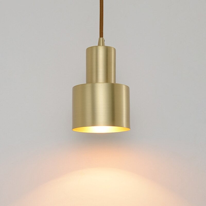 Golden design hanging bedside lamp