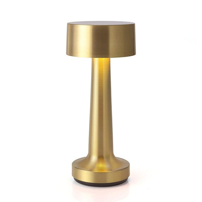 Retro touch-sensitive LED bedside lamp