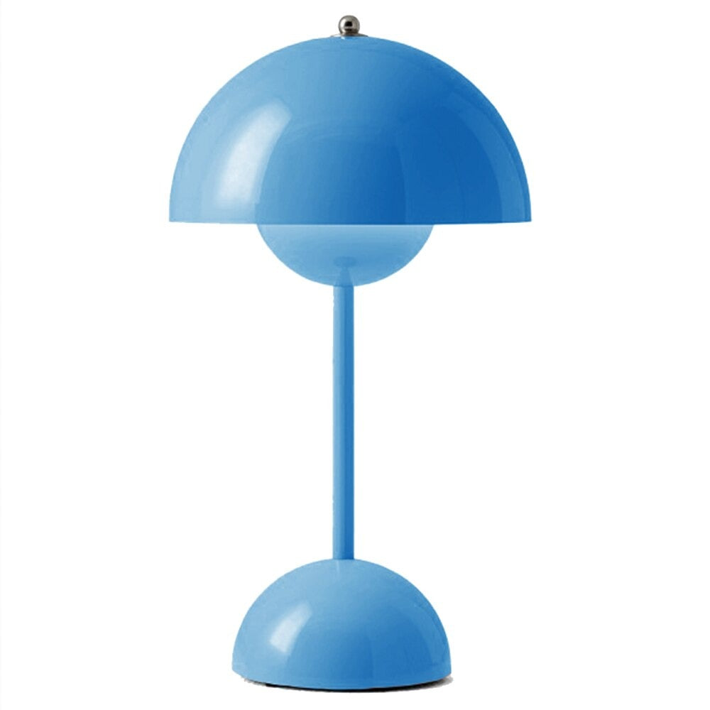 Vintage mushroom bedside lamp