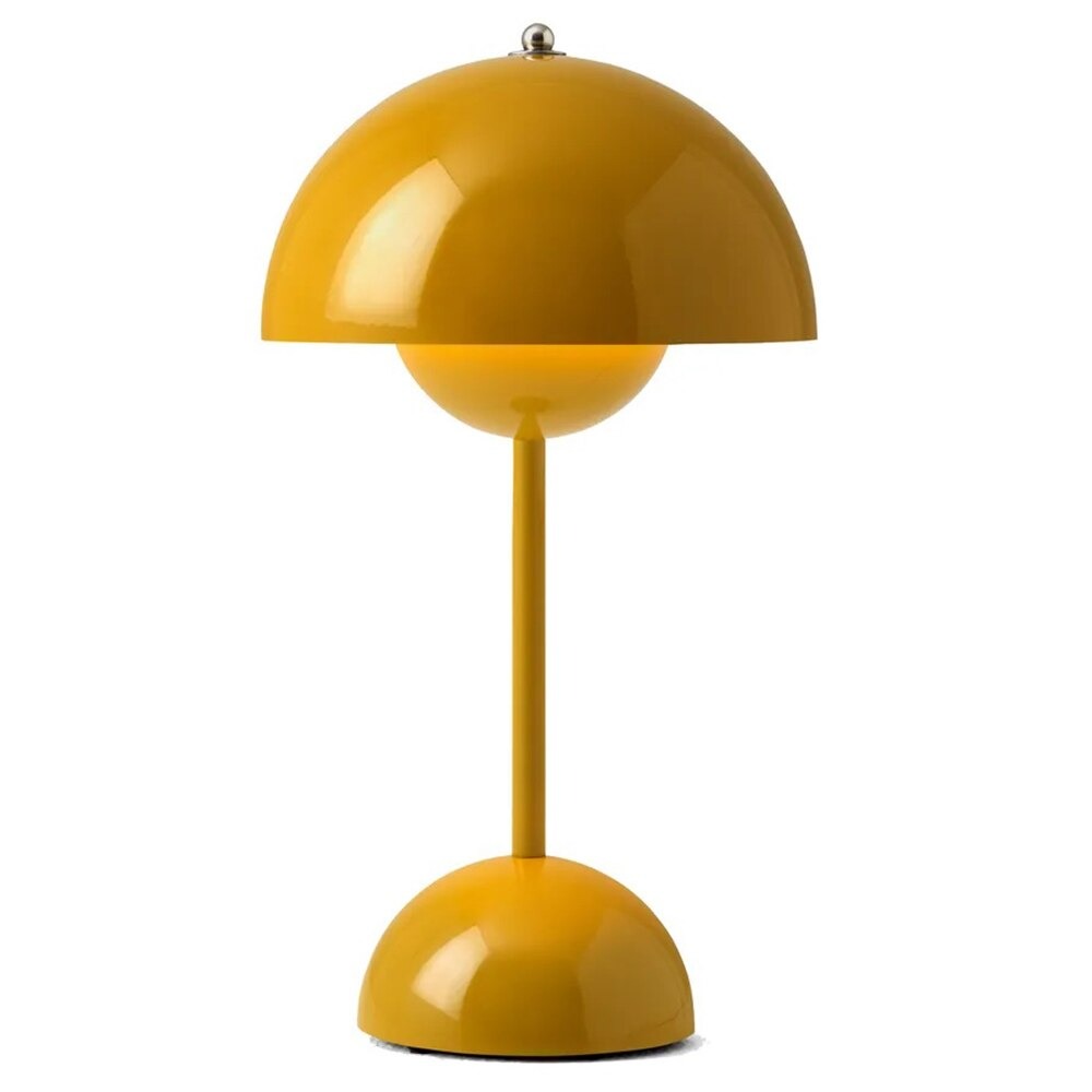 Vintage mushroom bedside lamp