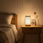 Bamboo lantern bedside lamp