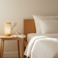 Bamboo lantern bedside lamp