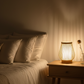 Bamboo lantern bedside lamp