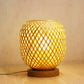 Bamboo ball bedside lamp