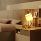 Robot wooden bedside lamp