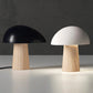 Design mushroom bedside lamp