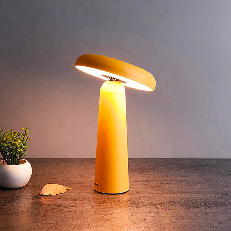 Adjustable design mushroom bedside lamp