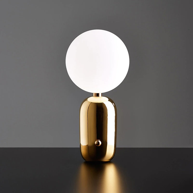 Design ball-shaped bedside lamp