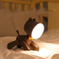 Cordless dog bedside lamp