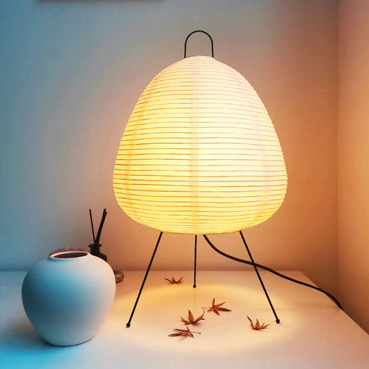 Akari Japanese bedside lamp