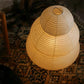 Yong style Japanese Akari paper bedside lamp