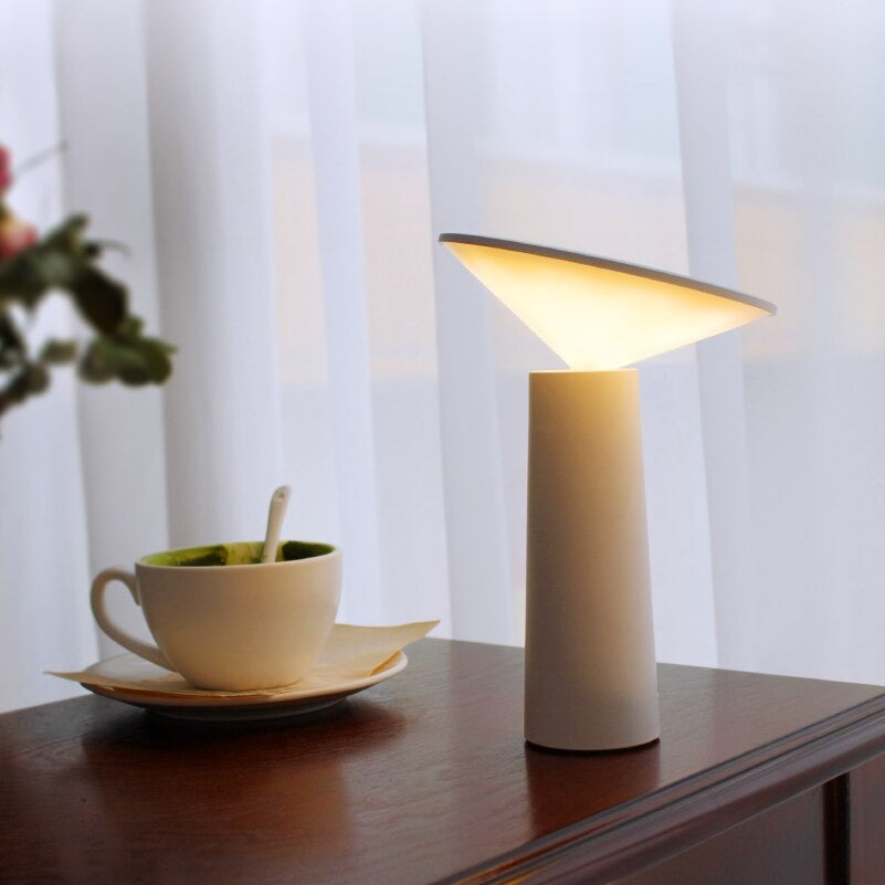 Rechargeable LED bedside lamp