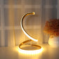 Spiral LED bedside lamp