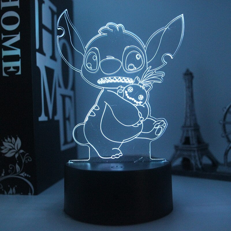 Stitch LED bedside lamp