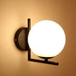 Design moon wall bedside lamp