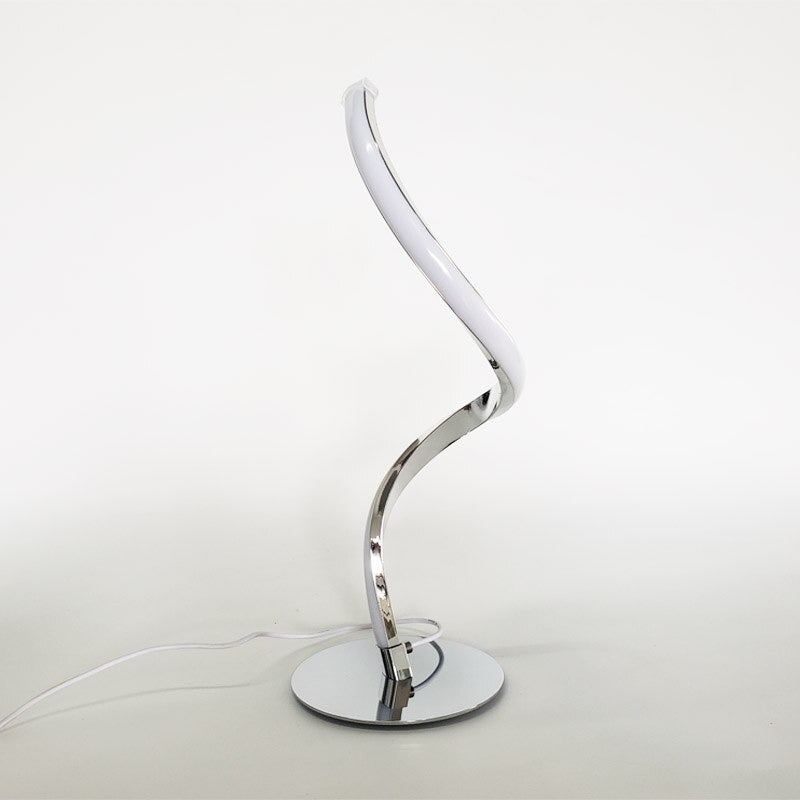 Design spiral bedside lamp