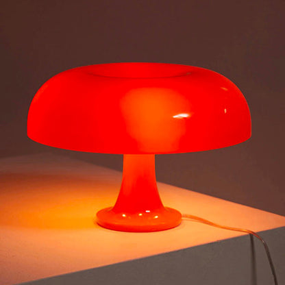 Vintage mushroom shaped bedside lamp